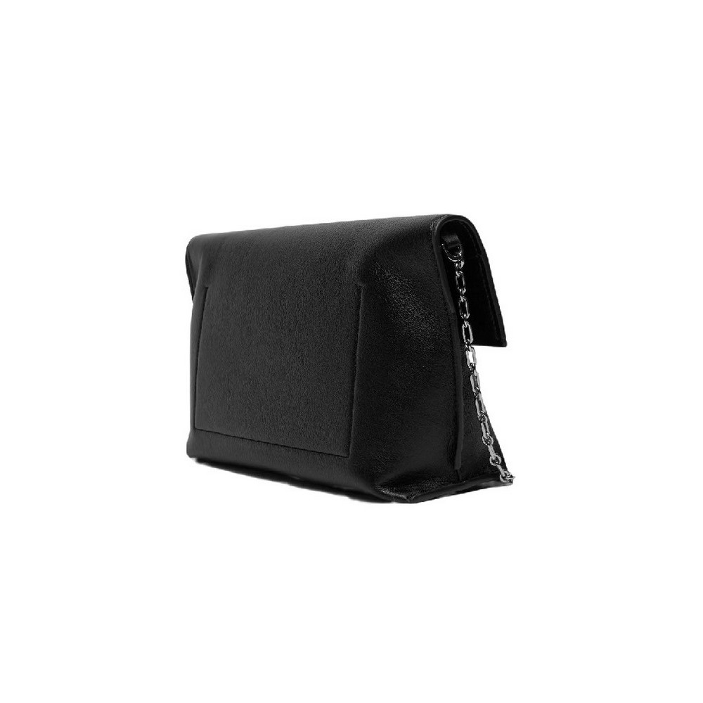 CALVIN KLEIN LINEAR SHOULDER BAG ΤΣΑΝΤΑ ΓΥΝΑΙΚΕΙΑ BLACK