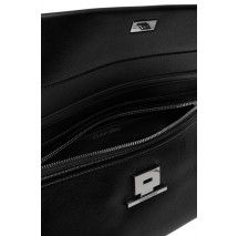 CALVIN KLEIN LINEAR SHOULDER BAG ΤΣΑΝΤΑ ΓΥΝΑΙΚΕΙΑ BLACK