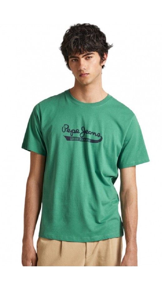 PEPE JEANS LONDON  CLAUDE ΜΠΛΟΥΖΑ ΑΝΔΡΙΚΗ GREEN