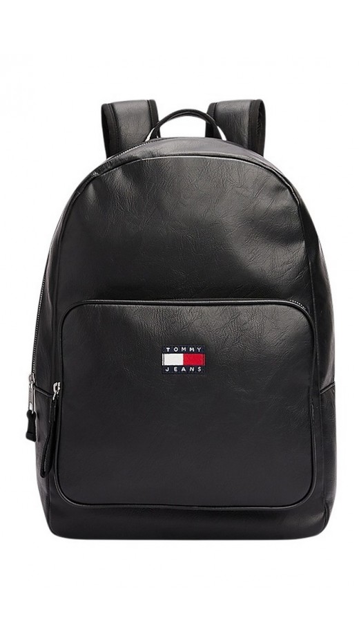 TOMMY JEANS CITY COLLEGE DOME BACKPACK ΤΣΑΝΤΑ ΑΝΔΡΙΚΗ BLACK