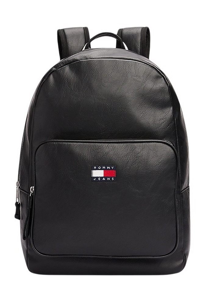 TOMMY JEANS CITY COLLEGE DOME BACKPACK ΤΣΑΝΤΑ ΑΝΔΡΙΚΗ BLACK