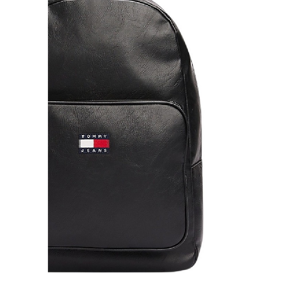 TOMMY JEANS CITY COLLEGE DOME BACKPACK ΤΣΑΝΤΑ ΑΝΔΡΙΚΗ BLACK