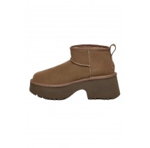 UGG CLASSIC ULTRA MINI NEW HEIGHTS 1158311 ΧΑΜΗΛΗ ΜΠΟΤΑ ΓΥΝΑΙΚΕΙΑ HICKORY