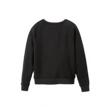 UGG MADELINE FUZZY LOGO CREWNECK ΜΠΛΟΥΖΑ ΦΟΥΤΕΡ ΓΥΝΑΙΚΕΙΑ BLACK