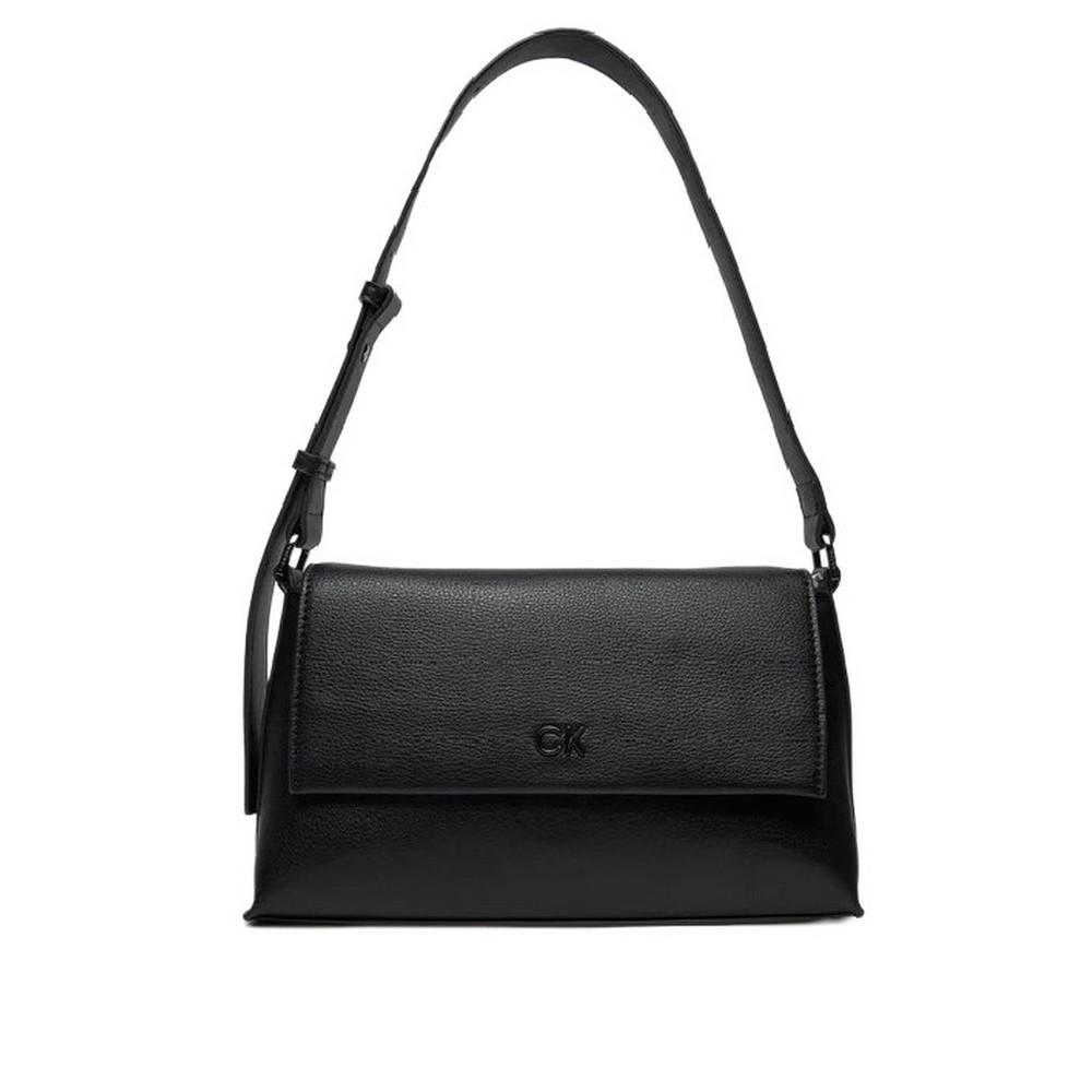 CALVIN KLEIN DAILY SHOULDER BAG PEBBLE BLACK