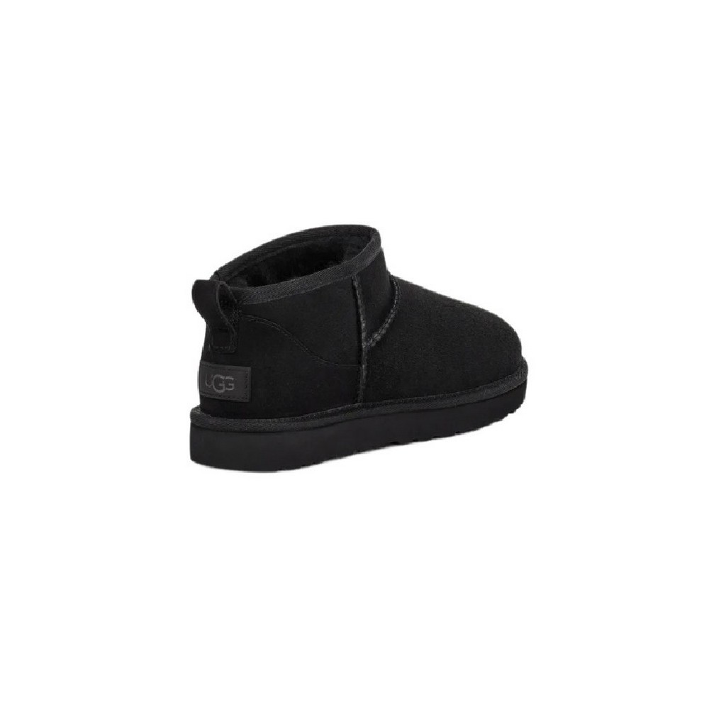 UGG CLASSIC ULTRA MINI BOOT 1116109 ΜΠΟΤΑ ΓΥΝΑΙΚΕΙΑ BLACK