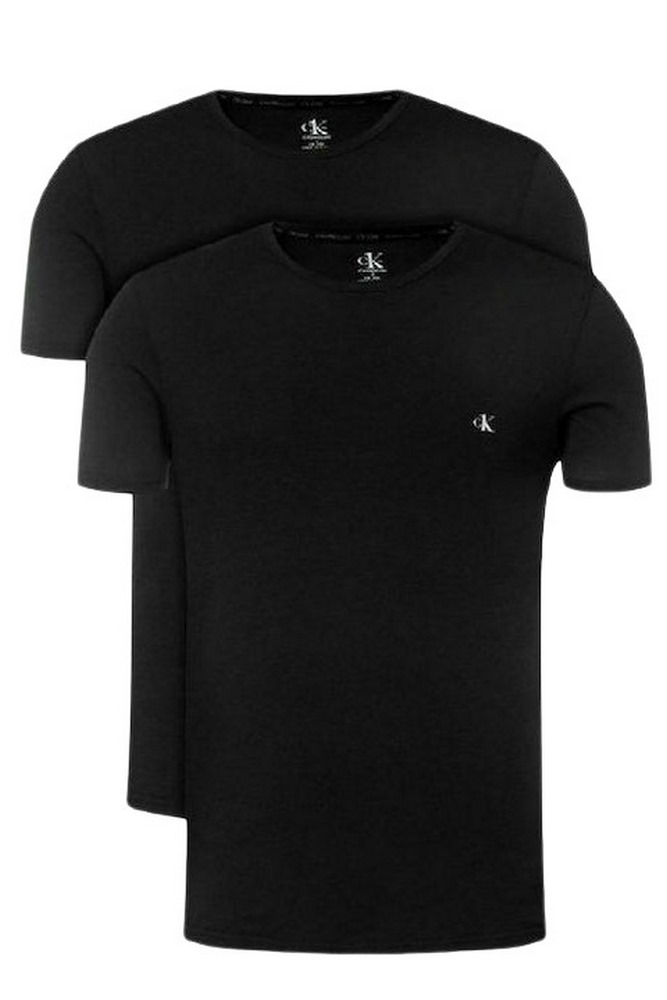 CALVIN KLEIN JEANS 2 PACK MONOGRAM T-SHIRT ΑΝΔΡΙΚΟ BLACK