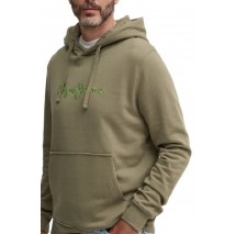 PEPE JEANS LONDON DROP 2 NEW JOE HOODIE ΜΠΛΟΥΖΑ ΦΟΥΤΕΡ ΑΝΔΡΙΚΗ GREEN