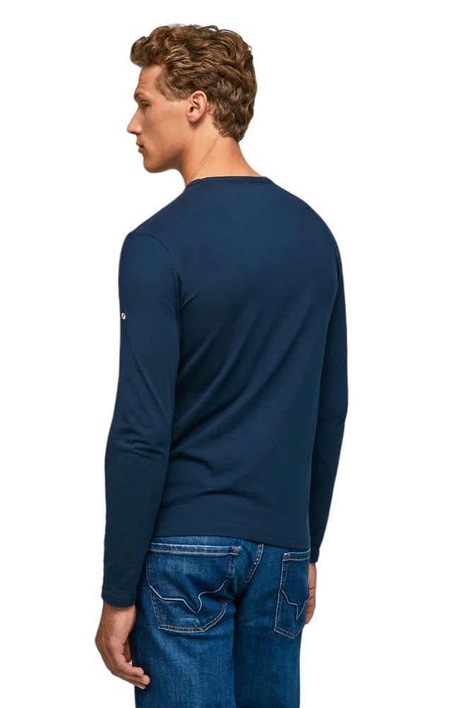 ΜΠΛΟΥΖΑ NOS ORIGINAL BASIC 2 ΑΝΔΡΙΚΗ PEPE JEANS NAVY