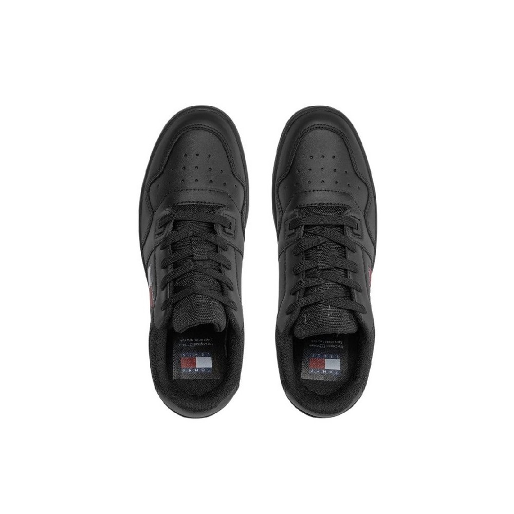 TOMMY HILFIGER TJW RETRO BASKET ESS ΠΑΠΟΥΤΣΙ ΓΥΝΑΙΚΕΙΟ BLACK