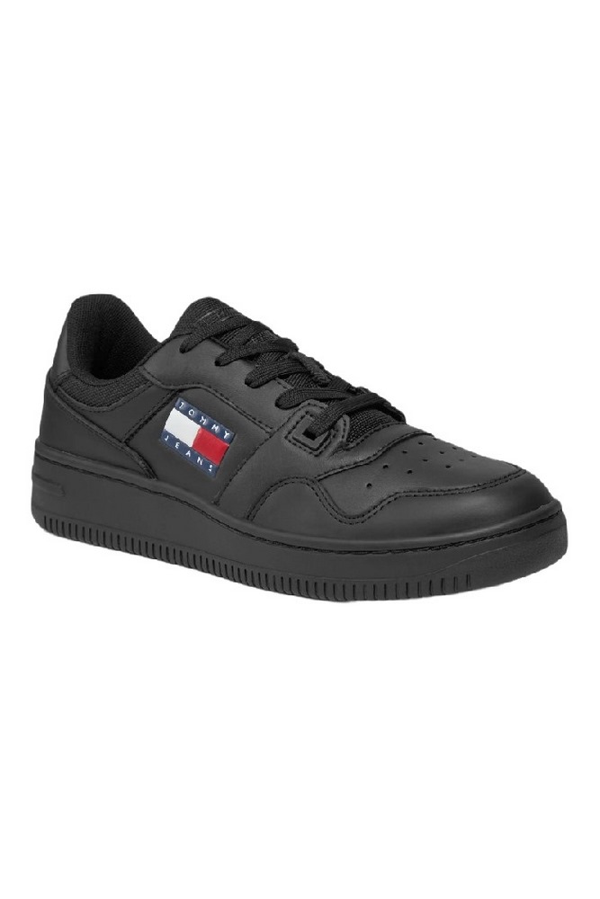 TOMMY HILFIGER TJW RETRO BASKET ESS ΠΑΠΟΥΤΣΙ ΓΥΝΑΙΚΕΙΟ BLACK