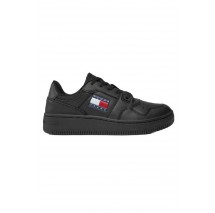 TOMMY HILFIGER TJW RETRO BASKET ESS ΠΑΠΟΥΤΣΙ ΓΥΝΑΙΚΕΙΟ BLACK