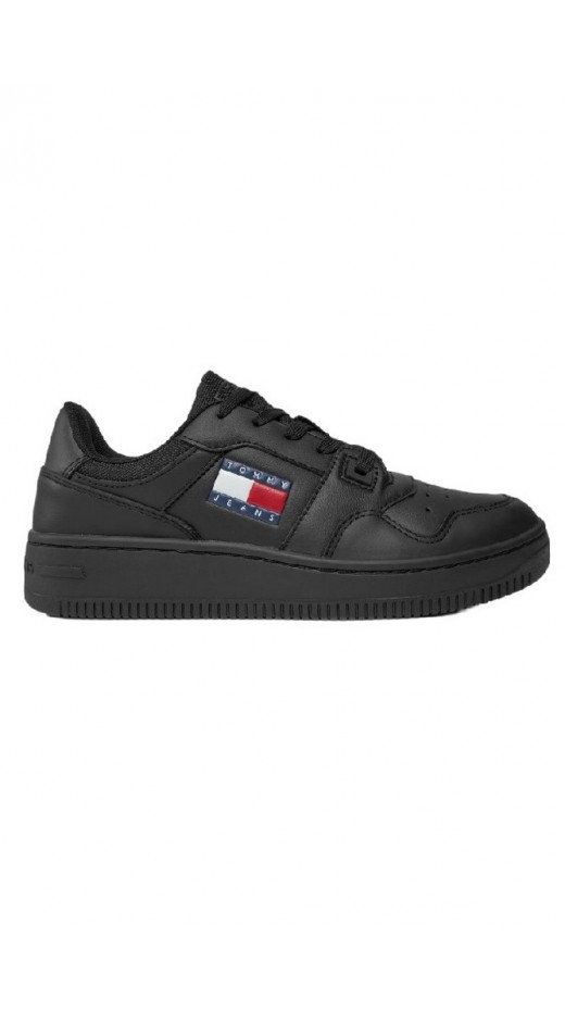 TOMMY JEANS RETRO BASKET ESS ΠΑΠΟΥΤΣΙ ΓΥΝΑΙΚΕΙΟ BLACK