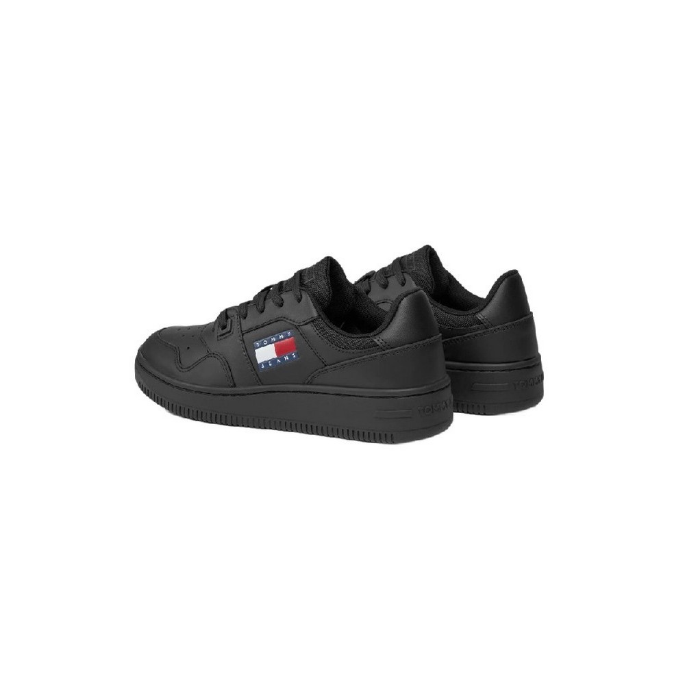 TOMMY HILFIGER TJW RETRO BASKET ESS ΠΑΠΟΥΤΣΙ ΓΥΝΑΙΚΕΙΟ BLACK