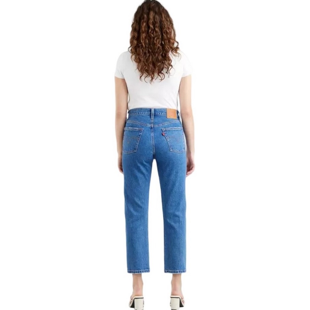 LEVI'S 501® CROP MED INDIGO WORN IN 362000225 ΠΑΝΤΕΛΟΝΙ ΓΥΝΑΙΚΕΙΟ BLUΕ DENIM