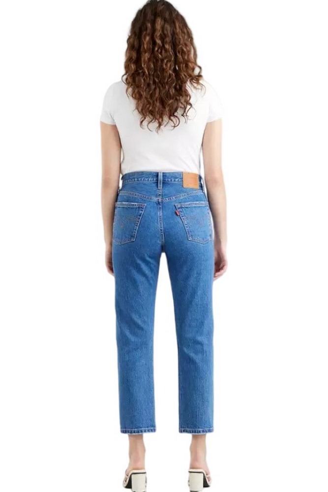 LEVI'S 501® CROP MED INDIGO WORN IN 362000225 ΠΑΝΤΕΛΟΝΙ ΓΥΝΑΙΚΕΙΟ BLUΕ DENIM