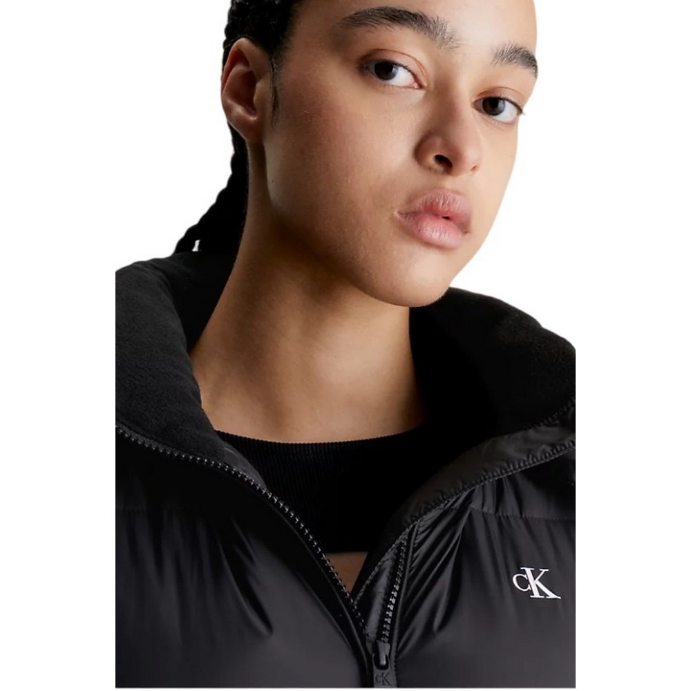 CALVIN KLEIN JEANS DOWN LONG PUFFER ΜΠΟΥΦΑΝ ΓΥΝΑΙΚΕΙΟ BLACK