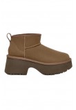 UGG CLASSIC ULTRA MINI NEW HEIGHTS 1158311 ΧΑΜΗΛΗ ΜΠΟΤΑ ΓΥΝΑΙΚΕΙΑ HICKORY