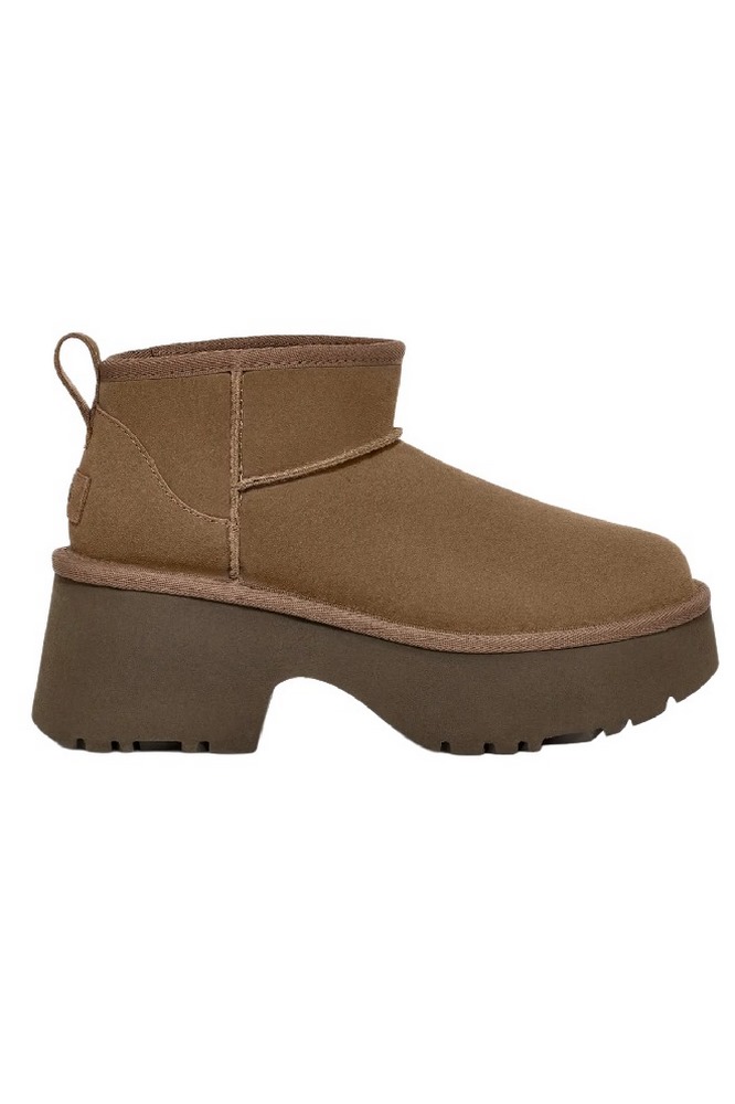 UGG CLASSIC ULTRA MINI NEW HEIGHTS 1158311 ΧΑΜΗΛΗ ΜΠΟΤΑ ΓΥΝΑΙΚΕΙΑ HICKORY