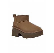 UGG CLASSIC ULTRA MINI NEW HEIGHTS 1158311 ΧΑΜΗΛΗ ΜΠΟΤΑ ΓΥΝΑΙΚΕΙΑ HICKORY