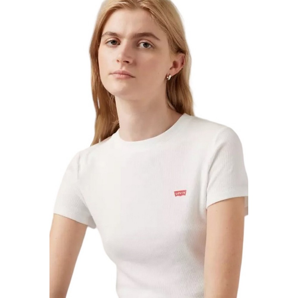 LEVI'S ESSENTIAL SPORTY TEE A74190013 T-SHIRT ΜΠΛΟΥΖΑ ΓΥΝΑΙΚΕΙΑ WHITE