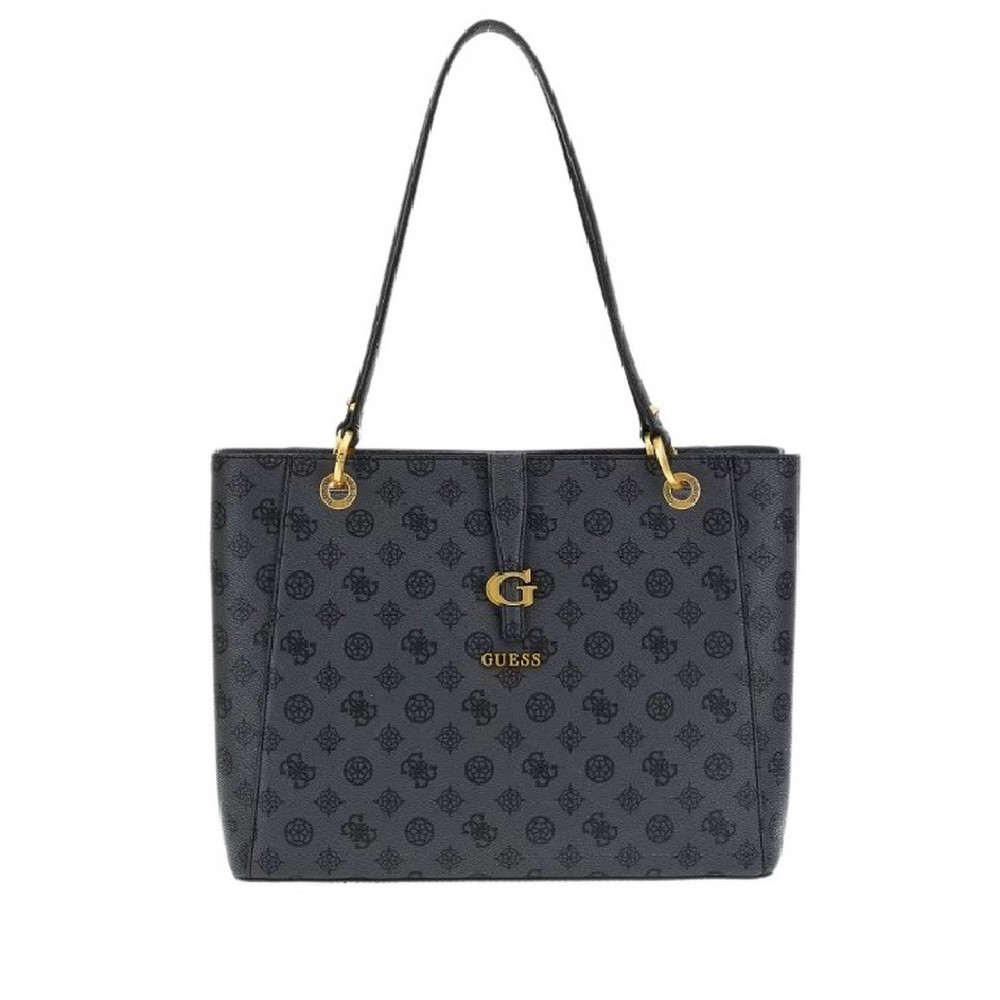 GUESS KUBA NOEL TOTE ΤΣΑΝΤΑ ΓΥΝΑΙΚΕΙΑ GREY