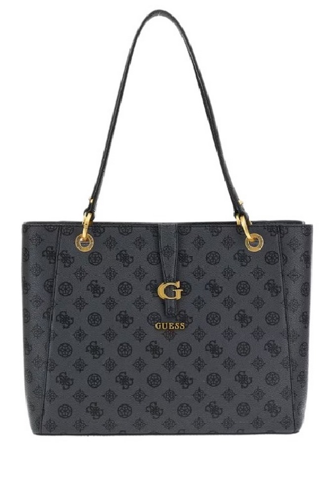 GUESS KUBA NOEL TOTE ΤΣΑΝΤΑ ΓΥΝΑΙΚΕΙΑ GREY