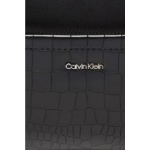 CALVIN KLEIN MUST CONV CAMERA BAG_CROCO ΤΣΑΝΤΑ ΓΥΝΑΙΚΕΙΑ BLACK