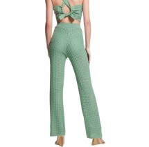 GUESS YASMINA WIDE LEG SWTR PANT ΠΑΝΤΕΛΟΝΙ ΓΥΝΑΙΚΕΙΟ GREEN