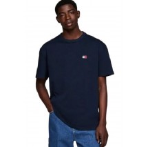 TOMMY HILFIGER TJM REG BADGE TEE T-SHIRT ΜΠΛΟΥΖΑ ΑΝΔΡΙΚΗ NAVY