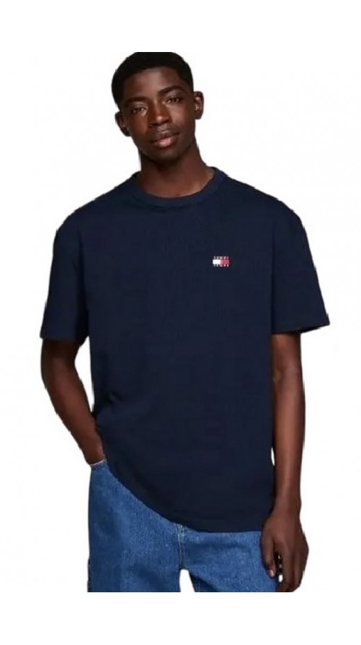 TOMMY HILFIGER TJM REG BADGE TEE T-SHIRT ΜΠΛΟΥΖΑ ΑΝΔΡΙΚΗ NAVY