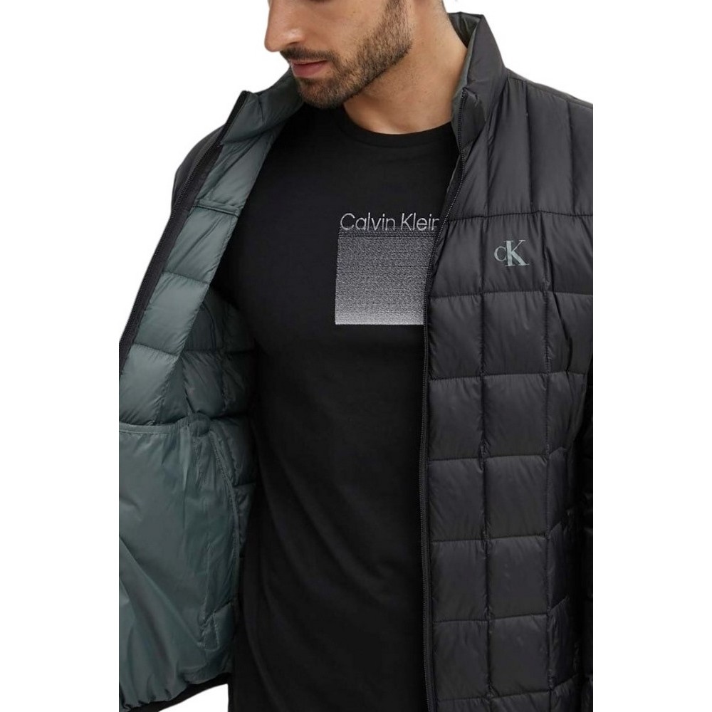 CALVIN KLEIN JEANS ULTRA LIGHT DOWN JACKET ΜΠΟΥΦΑΝ ΑΝΔΡΙΚΟ BLACK/GREY