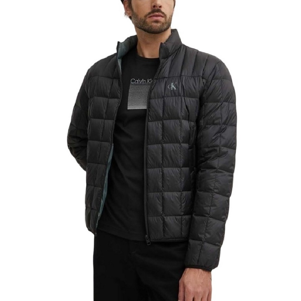 CALVIN KLEIN JEANS ULTRA LIGHT DOWN JACKET ΜΠΟΥΦΑΝ ΑΝΔΡΙΚΟ BLACK/GREY