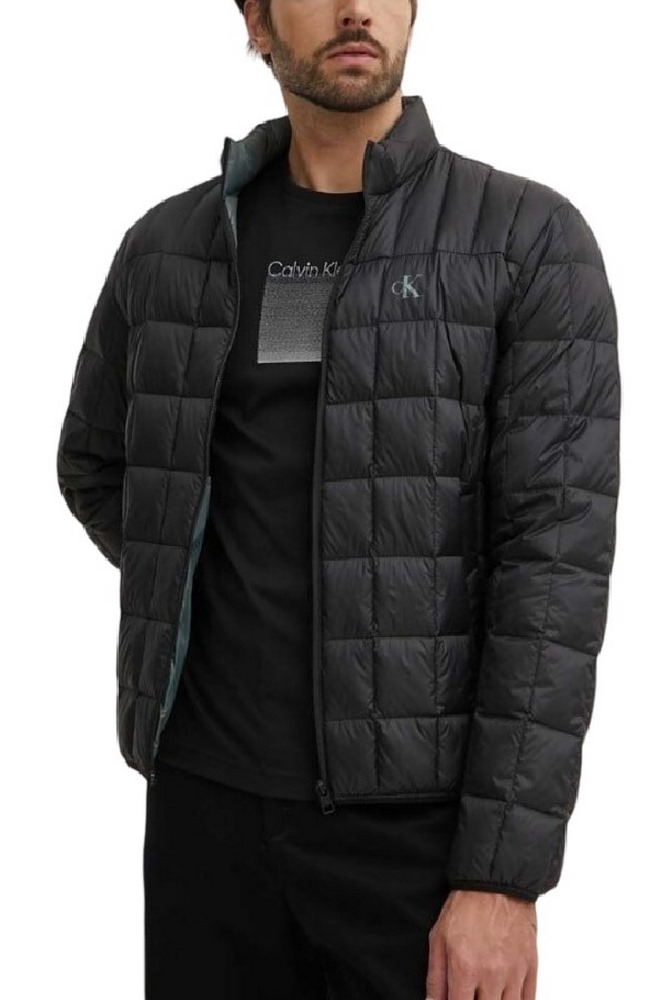 CALVIN KLEIN JEANS ULTRA LIGHT DOWN JACKET ΜΠΟΥΦΑΝ ΑΝΔΡΙΚΟ BLACK/GREY