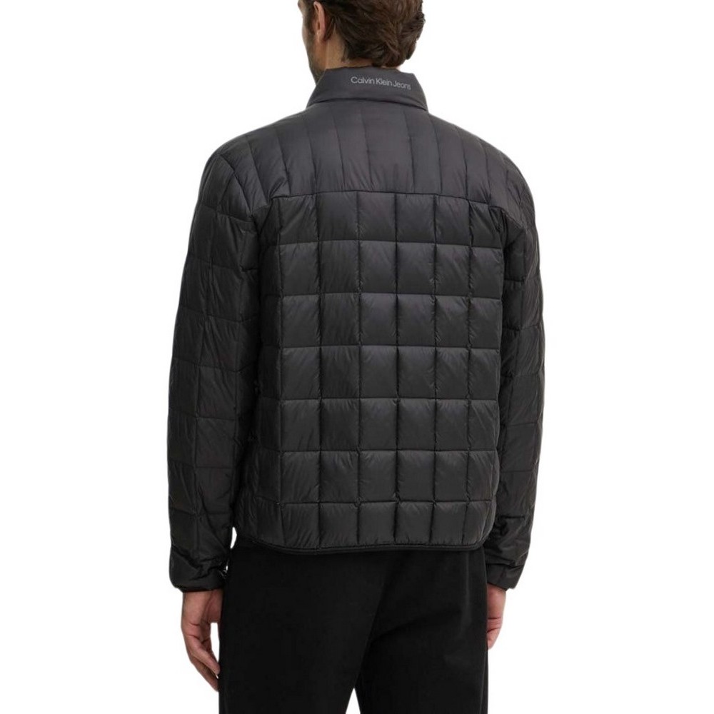 CALVIN KLEIN JEANS ULTRA LIGHT DOWN JACKET ΜΠΟΥΦΑΝ ΑΝΔΡΙΚΟ BLACK/GREY