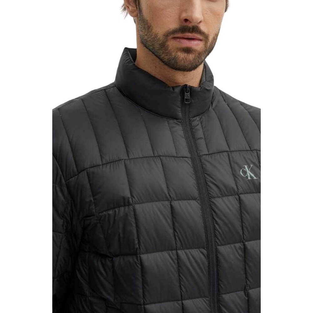 CALVIN KLEIN JEANS ULTRA LIGHT DOWN JACKET ΜΠΟΥΦΑΝ ΑΝΔΡΙΚΟ BLACK/GREY