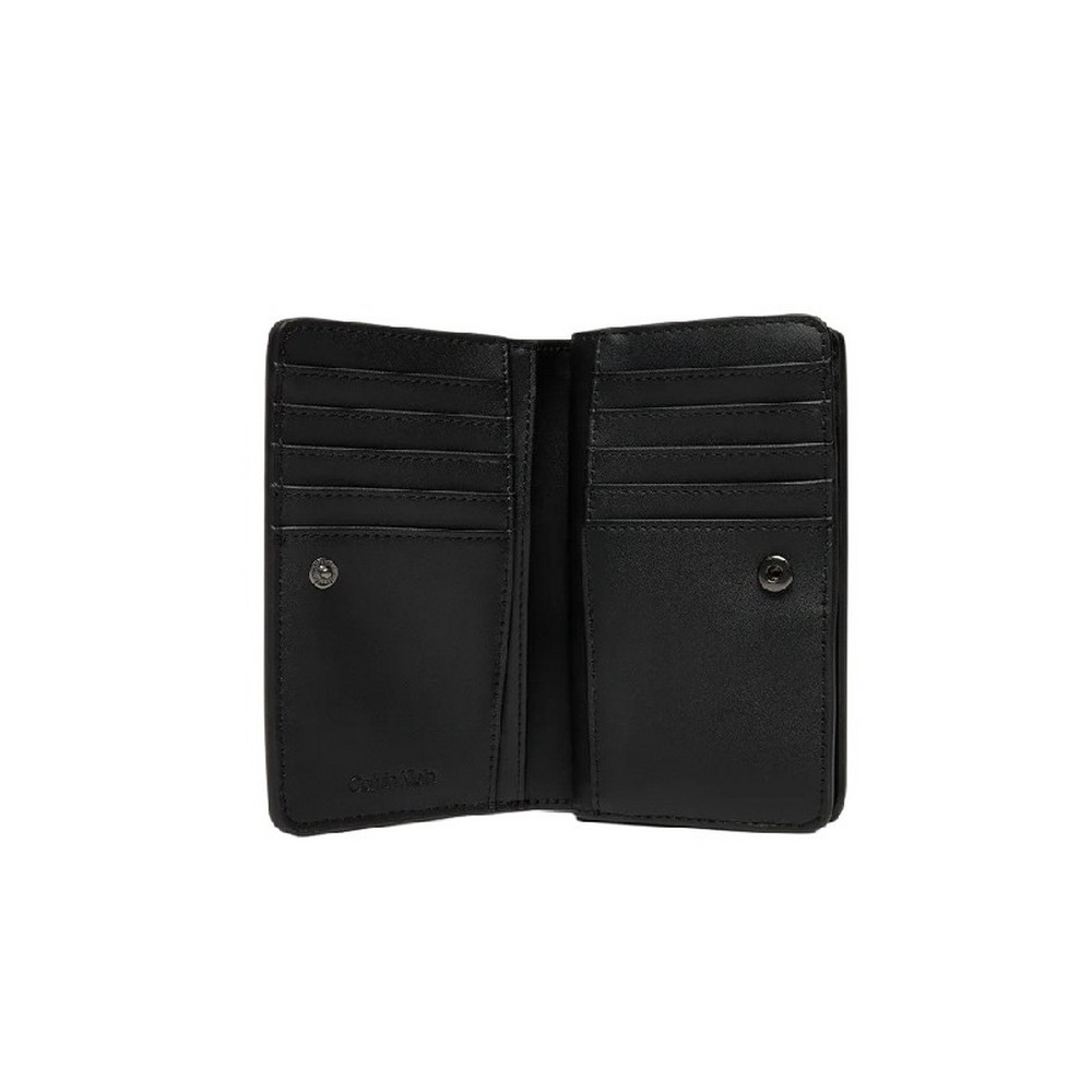 CALVIN KLEIN  DAILY MEDIUM BIFOLD ΠΟΡΤΟΦΟΛΙ ΓΥΝΑΙΚΕΙΟ BLACK