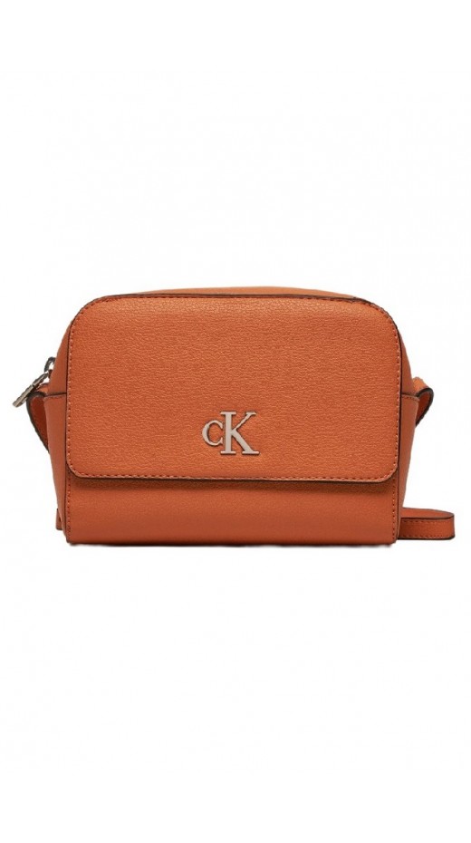 CALVIN KLEIN MINIMAL MONOGRAM CAMERA BAG18 ΤΣΑΝΤΑ ΓΥΝΑΙΚΕΙΑ ORANGE