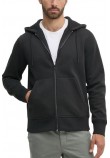 CALVIN KLEIN JEANS LOGO TAPE ZIP THROUGH HOODIE ΖΑΚΕΤΑ ΦΟΥΤΕΡ ΑΝΔΡΙΚΗ BLACK