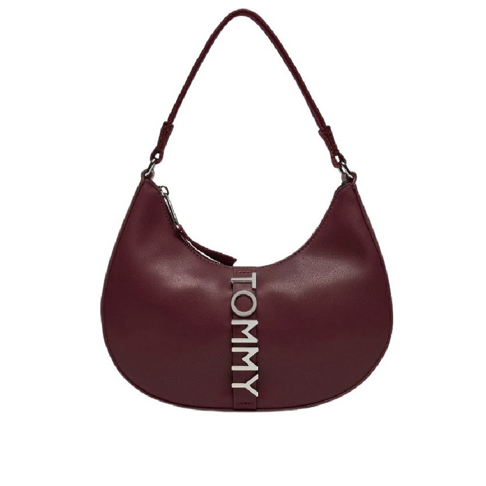 TOMMY JEANS CITY BOLD SHOULDER BAG ΤΣΑΝΤΑ ΓΥΝΑΙΚΕΙΑ BORDEAUX