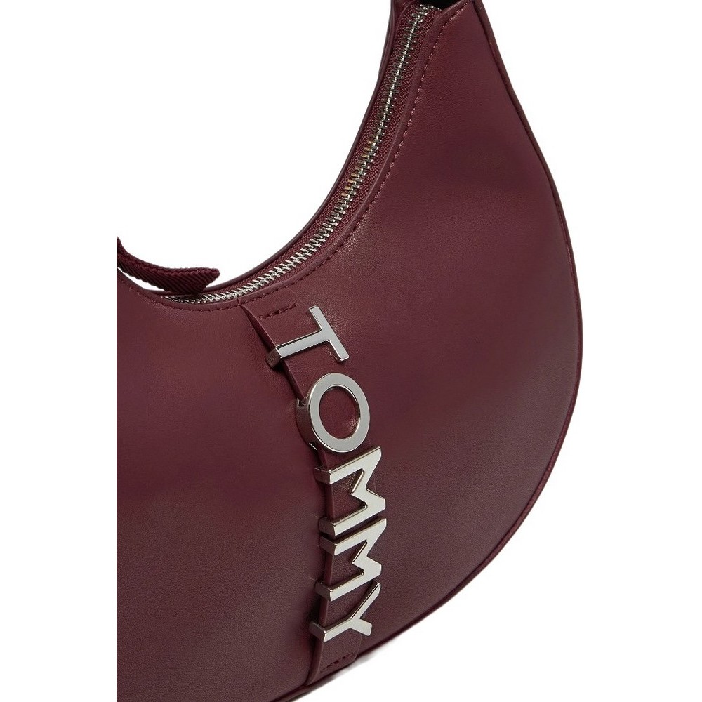 TOMMY JEANS CITY BOLD SHOULDER BAG ΤΣΑΝΤΑ ΓΥΝΑΙΚΕΙΑ BORDEAUX