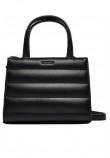 CALVIN KLEIN LINE QUILT MINI TOTE ΤΣΑΝΤΑ ΓΥΝΑΙΚΕΙΑ BLACK