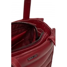 CALVIN KLEIN LINE QUILT MINI TOTE ΤΣΑΝΤΑ ΓΥΝΑΙΚΕΙΑ RED