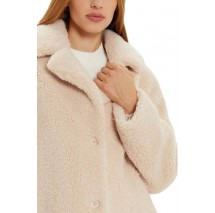 GUESS NEW ALINA LONG COAT ΠΑΛΤΟ ΓΥΝΑΙΚΕΙΟ PEARL OYSTER