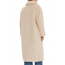 GUESS NEW ALINA LONG COAT ΠΑΛΤΟ ΓΥΝΑΙΚΕΙΟ PEARL OYSTER