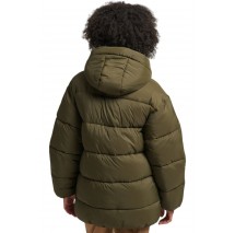 ΜΠΟΥΦΑΝ D3 CODE XPD COCOON ΓΥΝΑΙΚΕΙΟ SUPERDRY OLIVE