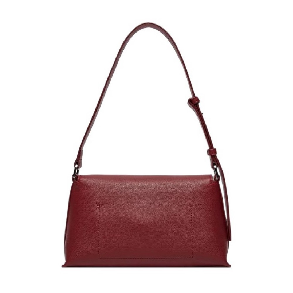 CALVIN KLEIN DAILY SHOULDER BAG PEBBLE RED