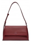 CALVIN KLEIN DAILY SHOULDER BAG PEBBLE RED