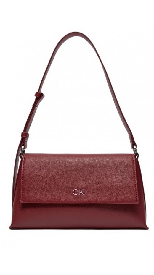 CALVIN KLEIN JEANS  DAILY SHOULDER BAG PEBBLE RED