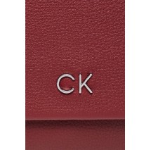 CALVIN KLEIN DAILY SHOULDER BAG PEBBLE RED